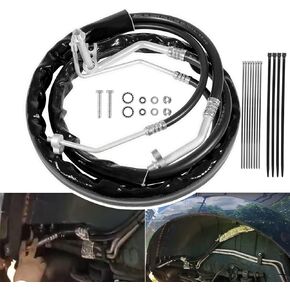 for Rear AC Line Set Air Conditioning Hoses C68100 2012-2019 Dodge Caravan、Grand Caravan、Chrysler -Country and Town Minivans