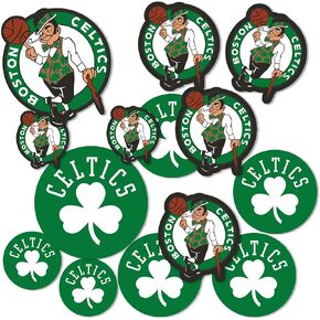 Boston Celtics NBA Officially Licensed Sticker Vinyl Decal Laptop Water Bottle Car Scrapbook (Type 1-1)