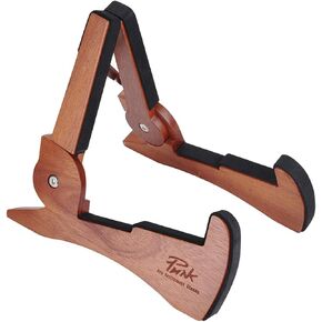 Guitar Stand, Black Walnut Wood Acoustic Guitar Stand, Electric Guitar Stand, Bass Banjo Guitar Stand, Portable Universal Guitar Stand, Guitar Accessories(Black Walnut Wood)