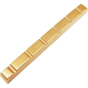 Guyker 43mm Guitar Nut Pre-Slotted – Brass Nuts Replacement for Strat Tele ST TL style Electric Guitar