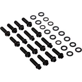 ARP 1352001 Intake Manifold Bolt Kit, Black Chrome Moly Steel With Hex Style Heads, For Select Chevrolet Applications