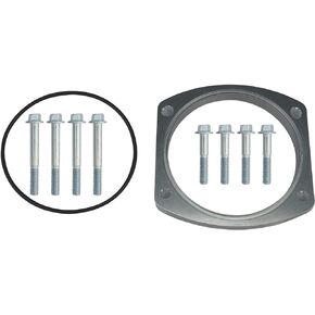 ICT Billet 102mm Throttle Body 1/2 inch Spacer Sheet Metal Intake Manifold ICT Billet Engine Billet Aluminum Compatible with Chevy GMC 551563-LS01S5