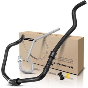 A-Premium Power Steering Return Hose Line Assembly Compatible with Honda Civic 2001 2002 2003 2004 2005, 1.7L, Gear To Reservoir