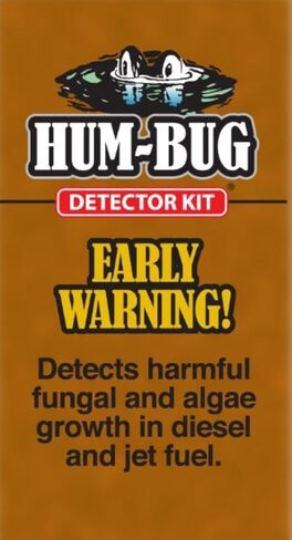 مجموعة كاشف HUM-Bug للديزل ووقود الطائرات: مجموعة التحذير من التلوث، والكشف المبكر عن نمو الإصابة لمنع تآكل الخزان وانسداده | 12 عبوة، (PN: HUMBUG12) in Kuwait
