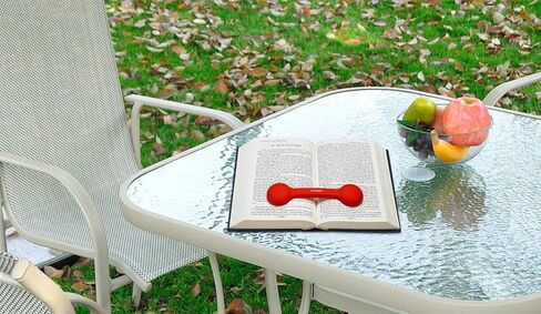 Bookmark/Weight-Page Holder-Holds Books Open and in Place-Black-by Superior Essentials in Saudi Arabia
