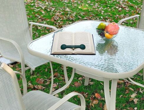 Bookmark/Weight-Page Holder-Holds Books Open and in Place-Black-by Superior Essentials in Saudi Arabia