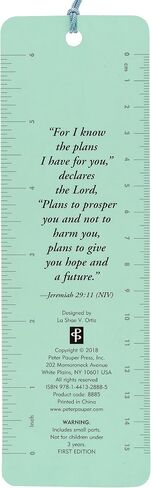 For I Know the Plans I Have for You Beaded Bookmark in Saudi Arabia