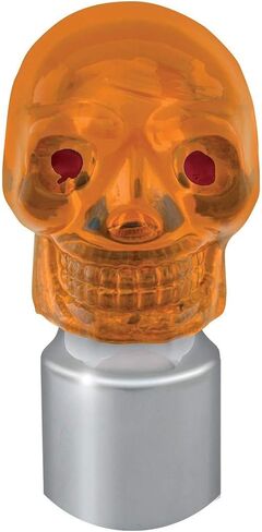 GG Grand General 94490 Chrome Cap and Amber Plastic Skull for 7/8 Inch Bumper Guide in Saudi Arabia