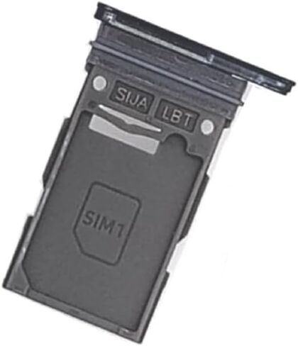 علبة بطاقة SIM واحدة بديلة لهاتف Samsung Galaxy S22 S901U S901U1 / S22 Plus S906U S906U1 (أسود فانتوم) in Kuwait