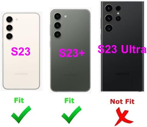 علبة بطاقة SIM واحدة بديلة لهاتف Samsung Galaxy S23 S911U S911U1 / S23 Plus S916U S916U1 - إصدار الولايات المتحدة الأمريكية (أسود فانتوم) in Saudi Arabia