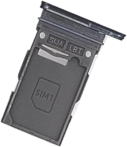 علبة بطاقة SIM واحدة بديلة لهاتف Samsung Galaxy S23 S911U S911U1 / S23 Plus S916U S916U1 - إصدار الولايات المتحدة الأمريكية (أسود فانتوم) in Saudi Arabia