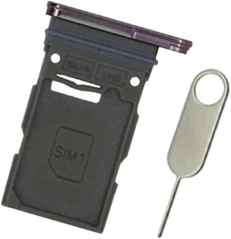 علبة بطاقة SIM واحدة بديلة لهاتف Samsung Galaxy S23 S911U S911U1 / S23 Plus S916U S916U1 - إصدار الولايات المتحدة الأمريكية (أسود فانتوم) in Saudi Arabia