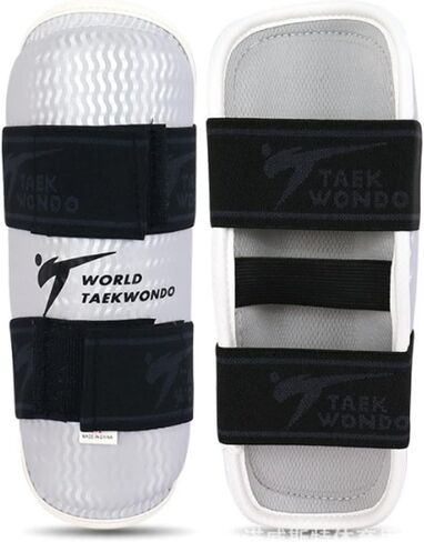 Wonzone Taekwondo Shin Protector Forearm Elbow Arm Guards, WT MMA Martial Arts Boxing Kickboxing Karate Sparring Muay Thi Training Match Gym School Academy for Men Women Kids in Saudi Arabia