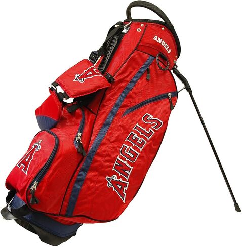 Team Golf MLB Lightweight, 14-Way Top, Spring Action Stand, Insulated Cooler Pocket, Padded Strap in Saudi Arabia