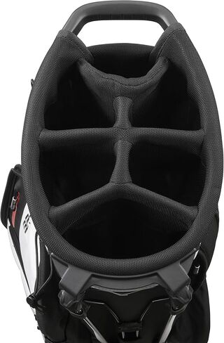 Mizuno BR-D4 6-WAY Golf Stand Bag | 6 Way Top Cuff | 3 Full Length Dividers | Dual Shoulder Straps | Full Length Stand Legs | Insulated Drink Pouch in Saudi Arabia