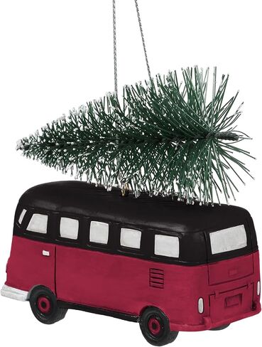 foco NFL Retro Bus with Tree Hanging Christmas Tree Holiday Ornament in Saudi Arabia