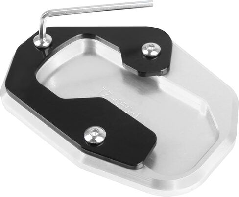Worldmotop Motorcycle Kickstand Pad Enlarger Extension Side Stand Plate Pad Compatible with Harley PAN AMERICA 1250 1250S RA1250 S 2021 2022 2023 2024(black) in Kuwait