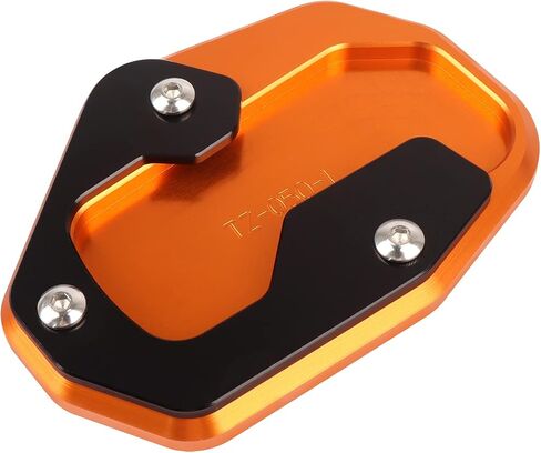 Worldmotop Motorcycle Kickstand Pad Enlarger Extension Side Stand Plate Pad Compatible with Harley PAN AMERICA 1250 1250S RA1250 S 2021 2022 2023 2024(black) in Kuwait