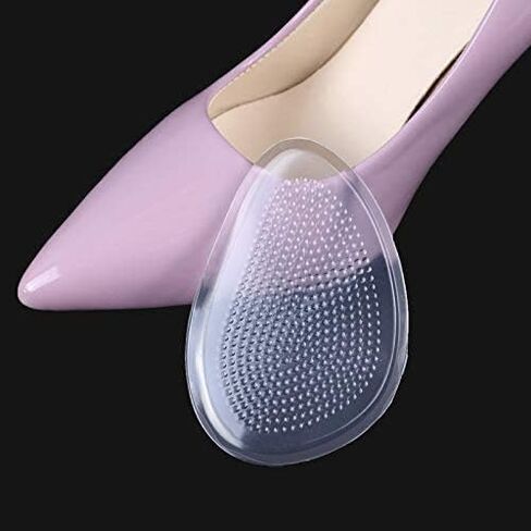 Metatarsal Sleeve Pads, with Soft Ball of Foot Cushions - Gel Forefoot, Help Metatarsalgia, Mortons, Neuroma, Calluses Blisters, Diabetic Feet - for Women, Men (Foot-Cushions Black) in Saudi Arabia