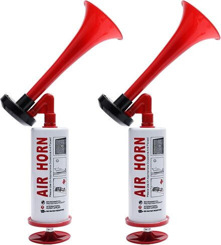 Handheld Air Horn,Reusable Safety Horn Sports Pump Air Horn Loud Sound for Sports Events, Games, Parties,Camping, Graduation, Aggressive Animals,Boating in Saudi Arabia