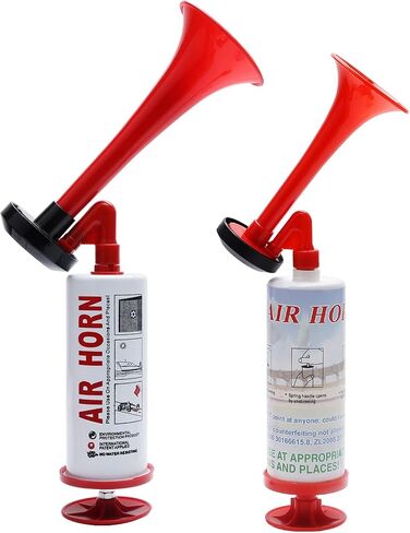 Handheld Air Horn,Reusable Safety Horn Sports Pump Air Horn Loud Sound for Sports Events, Games, Parties,Camping, Graduation, Aggressive Animals,Boating in Saudi Arabia