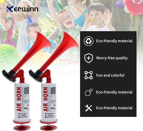 Handheld Air Horn,Reusable Safety Horn Sports Pump Air Horn Loud Sound for Sports Events, Games, Parties,Camping, Graduation, Aggressive Animals,Boating in Saudi Arabia