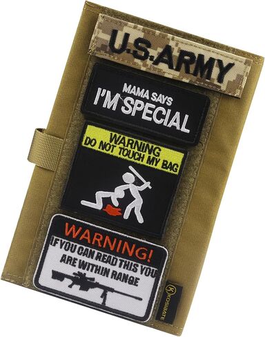GEEDUD OCP Military Log Book Cover - 5.5"X 8" Army Tactical Notebook,OCP Green Book Cover(Black) in Saudi Arabia
