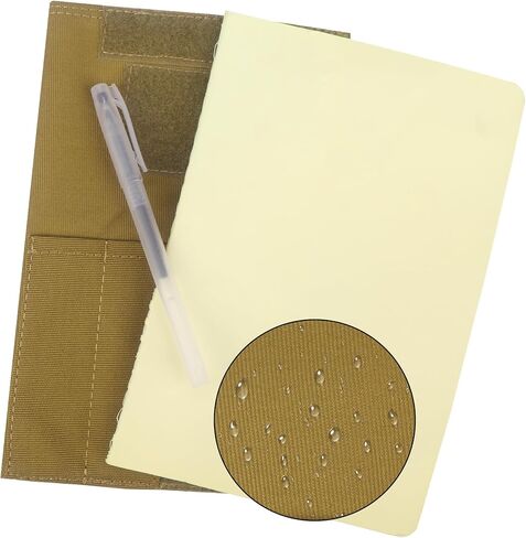 GEEDUD OCP Military Log Book Cover - 5.5"X 8" Army Tactical Notebook,OCP Green Book Cover(Black) in Saudi Arabia