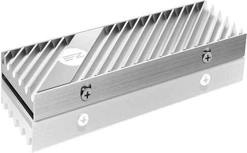 EZDIY-FAB M.2 SSD Heatsink 2280، بالوعة حرارية مزدوجة الجوانب، مشعاع SSD عالي الأداء للكمبيوتر / PS5 لـ PCIE NVME M.2 SSD أو SATA M.2 SSD- أسود in Saudi Arabia