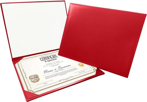 غطاء دبلومة Gradplaza مقاس 8.5 × 11، حامل شهادة التخرج مبطن، حامل شهادة، غطاء شهادة ناعم، أسود in Saudi Arabia