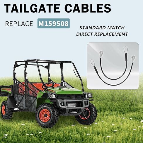 OCEANJDMYC 2 قطعة كابل الباب الخلفي M159508 متوافق مع مركبة John Deere Gator المساعدة M TE TH TX XUV HPX615E XUV835E XUV855M XUV865R in Kuwait