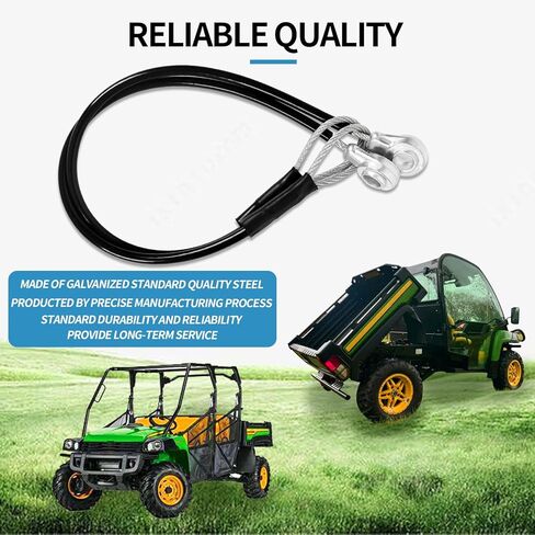 OCEANJDMYC 2 قطعة كابل الباب الخلفي M159508 متوافق مع مركبة John Deere Gator المساعدة M TE TH TX XUV HPX615E XUV835E XUV855M XUV865R in Kuwait