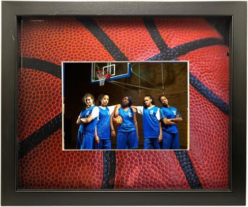 iFrame Commemorative Sports Athletics Frames I Baseball I Fits 5x7 Photograph, Real Wood Black Finish, Desktop, Table or Wall Mount I Shatterproof Plexiglass I Designed & Made in the USA (Baseball) in Saudi Arabia