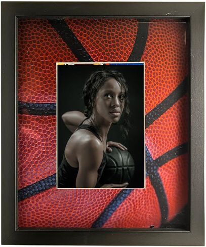 iFrame Commemorative Sports Athletics Frames I Baseball I Fits 5x7 Photograph, Real Wood Black Finish, Desktop, Table or Wall Mount I Shatterproof Plexiglass I Designed & Made in the USA (Baseball) in Saudi Arabia