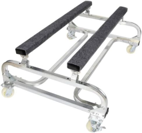 قارب lukar Watercraft PWC Dolly، 49 بوصة × 34 بوصة × 21.5 بوصة، عربة مقطورة مائية، مع 4 عجلات (2 مع فرامل)، مغطاة بالسجاد لمنع الخدش، سعة قصوى 1000 رطل in Kuwait