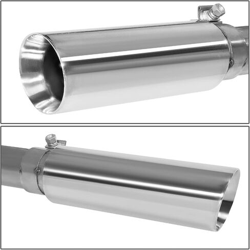 ‎DNA MOTORING CBE-UR-018 3.5 Inches Cat-Back Exhaust System Compatible with 14-18 Silverado Sierra 1500 4.3L 5.3L Extended & Crew Cab in Saudi Arabia