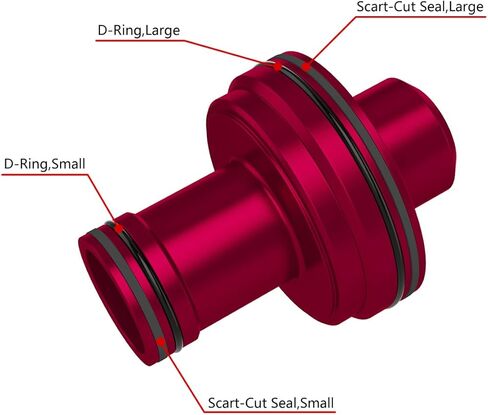 طقم مكبس تراكم - تصميم محسّن من الألومنيوم الخام يناسب 42RE، 42RH، 46RE، 46RH، 47RE، 47RH، 48RE، A727، A904 in Kuwait