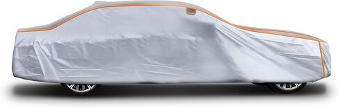 Sojoy Anti-Hail Car Cover Thickened Windshield Snow Cover Multi-Layered EVA Hail Jacket Car Cove, All Weather Protection Hail Car Protector Blanket for SUV Up to 220" in Saudi Arabia