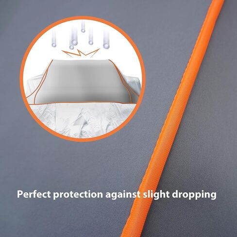 Sojoy Anti-Hail Car Cover Thickened Windshield Snow Cover Multi-Layered EVA Hail Jacket Car Cove, All Weather Protection Hail Car Protector Blanket for SUV Up to 220" in Saudi Arabia