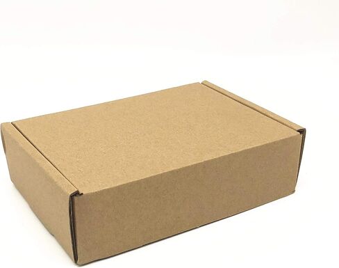 Small Cardboard Shipping Box Mailers 6x4x1.6 Inch Corrugated Packaging Storage Boxes 50 Pack (Inside Size: 5.3 x 3.8 x 1.5") in Kuwait