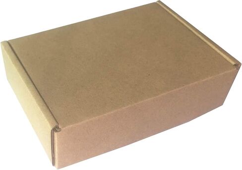 Small Cardboard Shipping Box Mailers 6x4x1.6 Inch Corrugated Packaging Storage Boxes 50 Pack (Inside Size: 5.3 x 3.8 x 1.5") in Kuwait