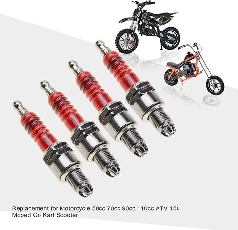 GOOFIT 3 القطب A7TC شرارة استبدال ل 50cc 70cc 90cc 110cc 125cc 150cc سكوتر الترابية دراجة الجيب ATV الدراجة رباعية الذهاب كارت in Kuwait