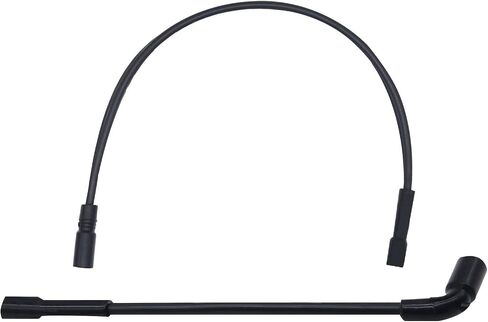 Black 8.8mm Spark Plug Wires Compatible with Davidson 883 1200 Sportster XL 07-19，2104-0186，Plug Wires in Saudi Arabia
