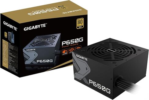 GIGABYTE P650G 650W 80 Plus Gold Certified Power Supply in Saudi Arabia