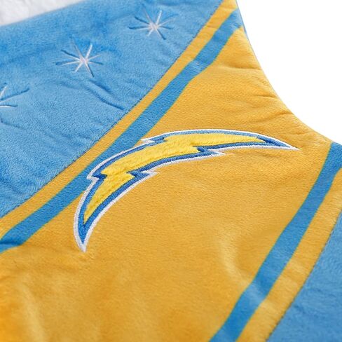 جوارب من القطيفة بشعار فريق foco NFL مقاس 17 بوصة للعطلات in Saudi Arabia