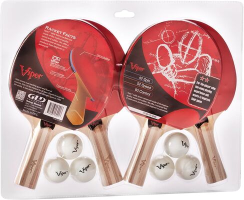 Viper Table Tennis Accessory Set (Rackets/Paddles and Balls) in Kuwait