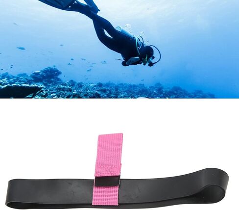 Rubber Tank Hose Retainer Band, Diving Retainer Band Multipurpose Diving Tank Cylinder Strap for Diving in Kuwait