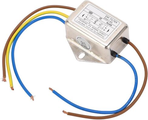 Power Line Filter Noise Suppressor Jamming Filtering Power EMI Filter for Laser Cutter Robots AC115 250V in Saudi Arabia