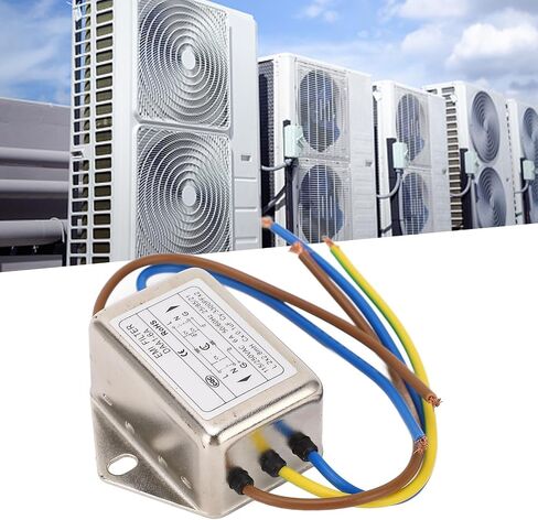 Power Line Filter Noise Suppressor Jamming Filtering Power EMI Filter for Laser Cutter Robots AC115 250V in Saudi Arabia