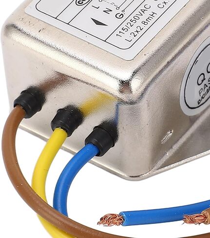 Power Line Filter Noise Suppressor Jamming Filtering Power EMI Filter for Laser Cutter Robots AC115 250V in Saudi Arabia
